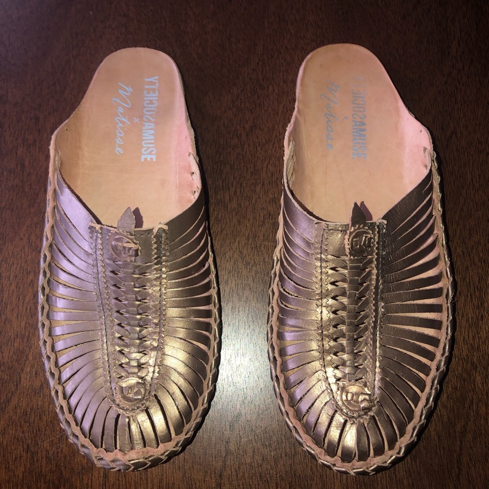 Amuse Society X Matisse Morocco Leather Mules